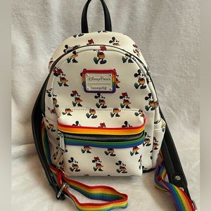 Disney Loungefly rainbow Mickey